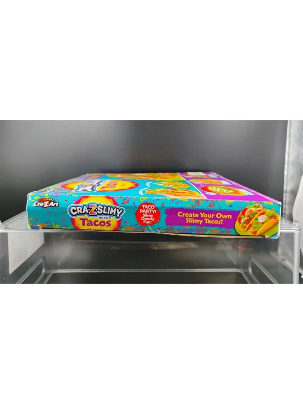 Cra-Z-Slimy Tacos Brand DIY Slime Kit For Kids Lime Scented